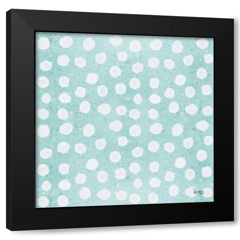 Festive Forest Pattern IXB Black Modern Wood Framed Art Print with Double Matting by Charron, Veronique