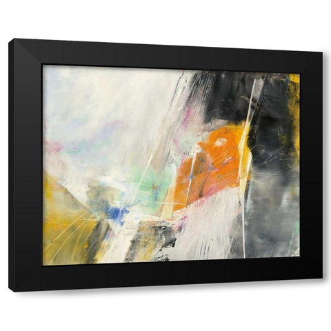 Cause and Effect Black Modern Wood Framed Art Print with Double Matting by Griggs, Jan