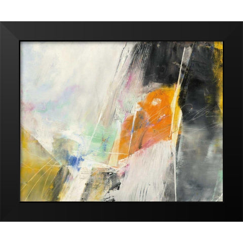 Cause and Effect Black Modern Wood Framed Art Print by Griggs, Jan