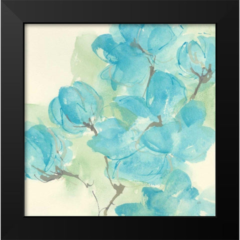 Arabian Jasmine I Black Modern Wood Framed Art Print by Paschke, Chris