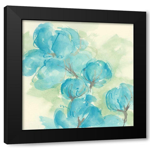 Arabian Jasmine II Black Modern Wood Framed Art Print with Double Matting by Paschke, Chris