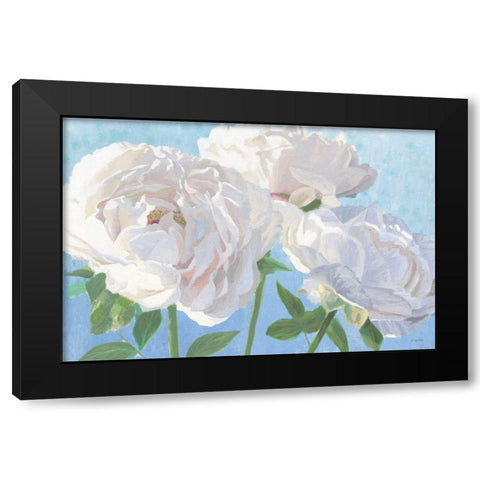 Essence of June I Black Modern Wood Framed Art Print with Double Matting by Wiens, James