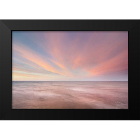 Lake Superior Clouds V Black Modern Wood Framed Art Print by Majchrowicz, Alan