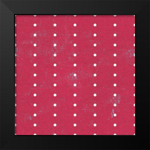 Patriotic Dark Pattern IVB Black Modern Wood Framed Art Print by Grove, Beth