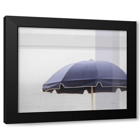 Shady II Black Modern Wood Framed Art Print with Double Matting by Urquhart, Elizabeth