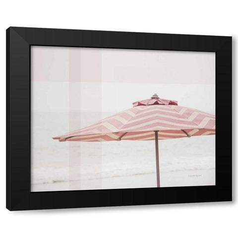 Shady III Black Modern Wood Framed Art Print with Double Matting by Urquhart, Elizabeth