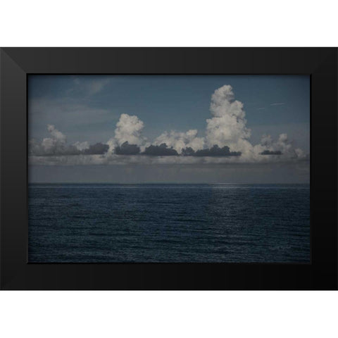 Into the Deep I Black Modern Wood Framed Art Print by Urquhart, Elizabeth