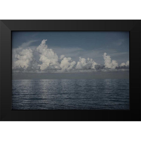 Into the Deep II Black Modern Wood Framed Art Print by Urquhart, Elizabeth