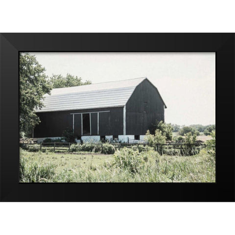Weathered II Black Modern Wood Framed Art Print by Urquhart, Elizabeth