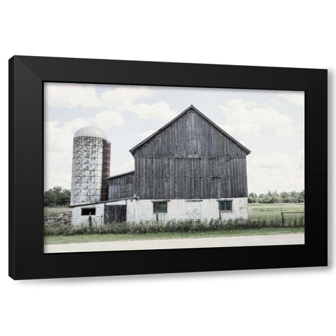 Weathered III Black Modern Wood Framed Art Print with Double Matting by Urquhart, Elizabeth