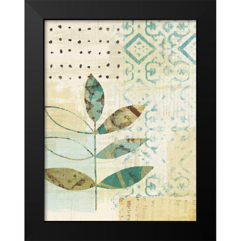 Peaceful Nature III Black Modern Wood Framed Art Print by Mullan, Michael