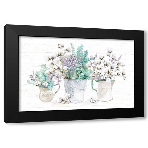 Farmhouse Cotton I Black Modern Wood Framed Art Print with Double Matting by Grove, Beth