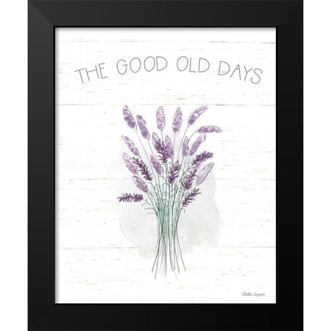 Farmhouse Cotton VII Black Modern Wood Framed Art Print by Grove, Beth