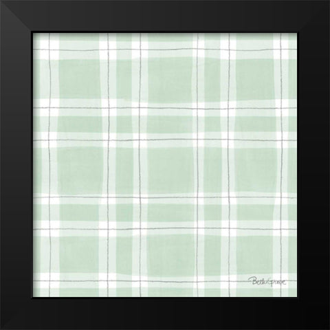 Farmhouse Cotton Pattern IIIE Black Modern Wood Framed Art Print by Grove, Beth