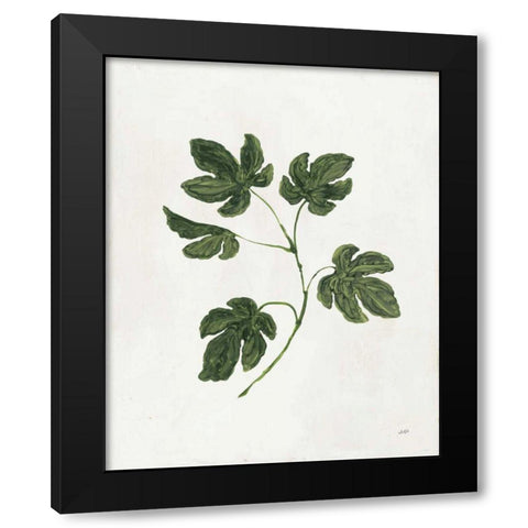 Botanical Study III Greenery Black Modern Wood Framed Art Print by Purinton, Julia