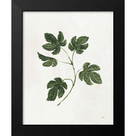 Botanical Study III Greenery Black Modern Wood Framed Art Print by Purinton, Julia