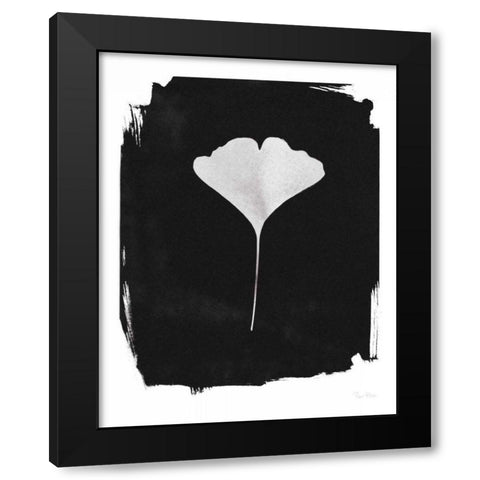 Nature by the Lake Gingko I Black Black Modern Wood Framed Art Print by Rhue, Piper