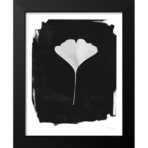 Nature by the Lake Gingko I Black Black Modern Wood Framed Art Print by Rhue, Piper