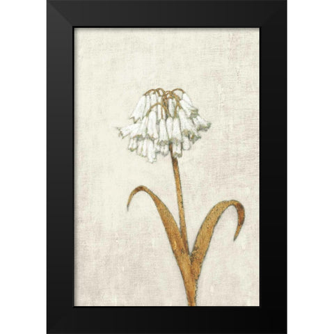 Shimmering Summer II Ivory Black Modern Wood Framed Art Print by Wiens, James