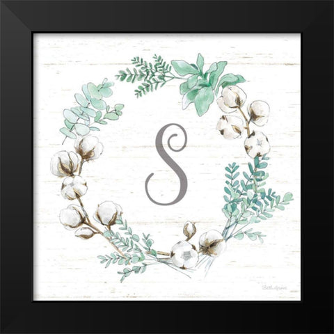 Farmhouse Cotton XI Black Modern Wood Framed Art Print by Grove, Beth