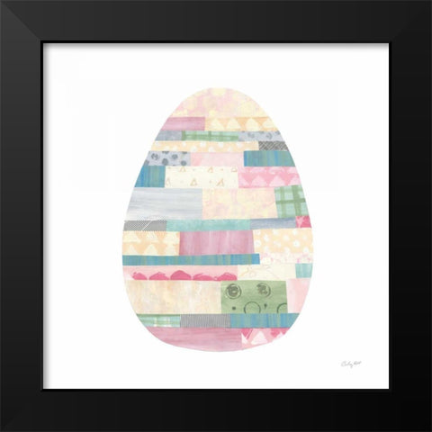Spring into Easter III Black Modern Wood Framed Art Print by Prahl, Courtney