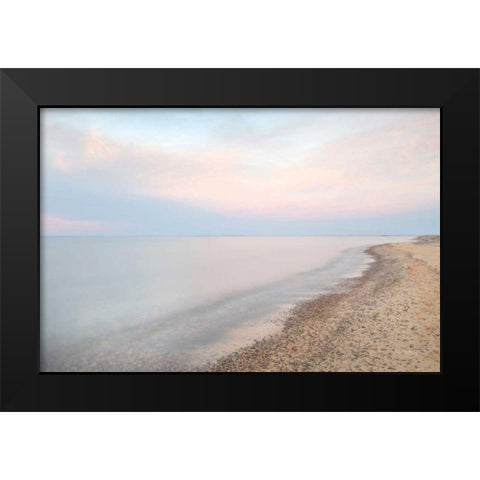 Lake Superior Shoreline I Black Modern Wood Framed Art Print by Majchrowicz, Alan