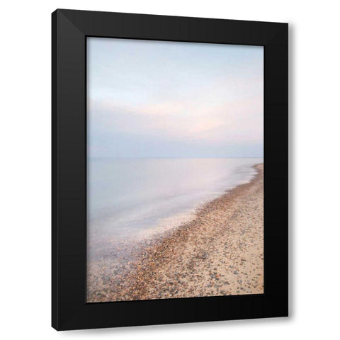Lake Superior Shoreline II Black Modern Wood Framed Art Print with Double Matting by Majchrowicz, Alan