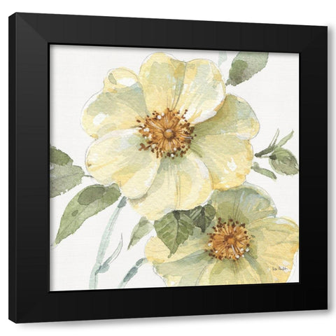 Spring Meadow VII Black Modern Wood Framed Art Print with Double Matting by Audit, Lisa