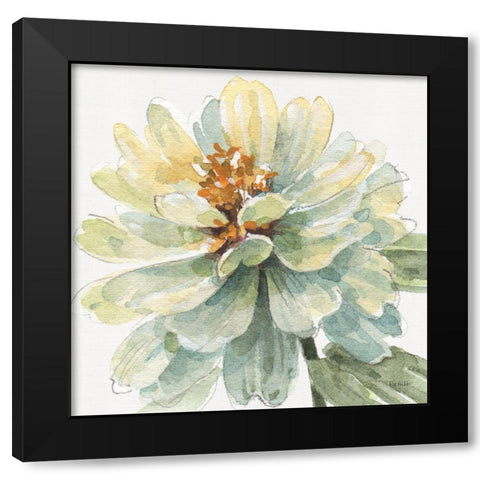 Spring Meadow VIII Black Modern Wood Framed Art Print with Double Matting by Audit, Lisa