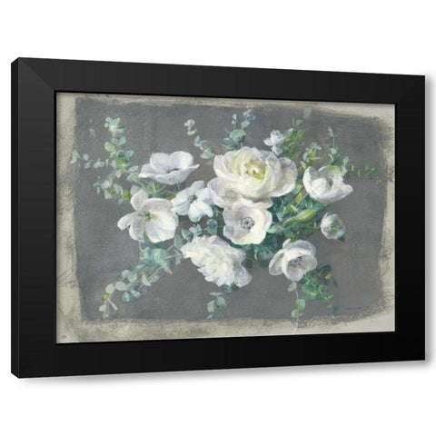 Special Day Gesso Border Black Modern Wood Framed Art Print with Double Matting by Nai, Danhui