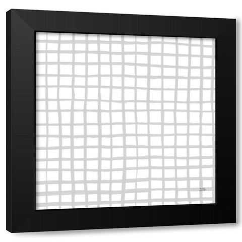 Scandy Baby Pattern IC Black Modern Wood Framed Art Print with Double Matting by Averinos, Melissa