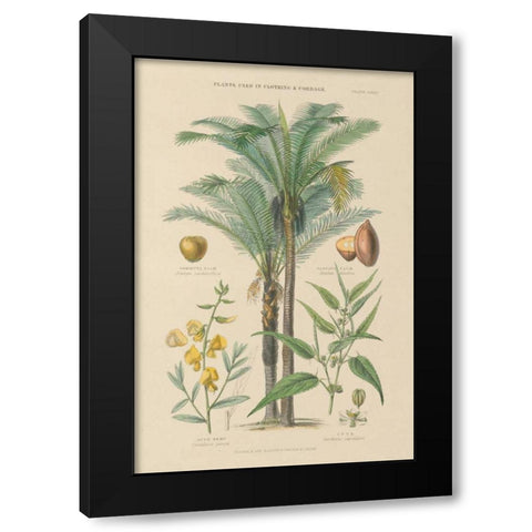 Industrial Trees Black Modern Wood Framed Art Print with Double Matting by Wild Apple Portfolio