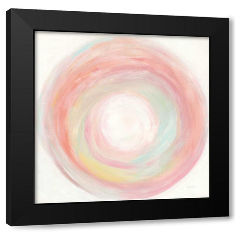 Tropical Swirl I Black Modern Wood Framed Art Print with Double Matting by Rhue, Piper