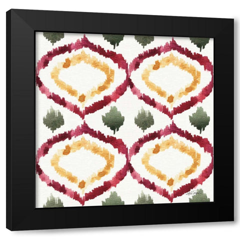 Oaked and Aged Pattern IVA Black Modern Wood Framed Art Print by Tavoletti, Anne