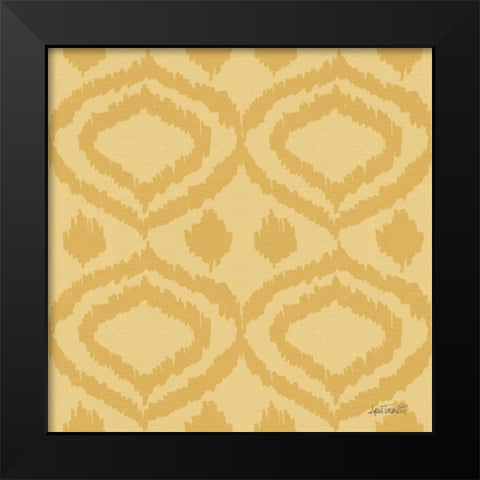 Oaked and Aged Pattern IVD Black Modern Wood Framed Art Print by Tavoletti, Anne