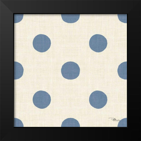 Coastal Farmhouse Pattern IVB Black Modern Wood Framed Art Print by Pela Studio