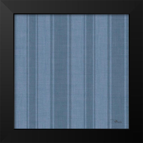 Coastal Farmhouse Pattern VF Black Modern Wood Framed Art Print by Pela Studio