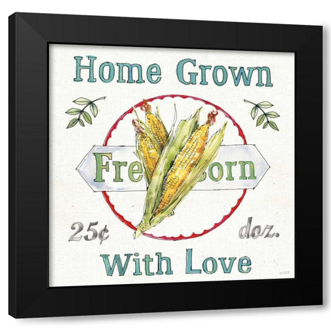 Veggie Market III Black Modern Wood Framed Art Print by Tavoletti, Anne