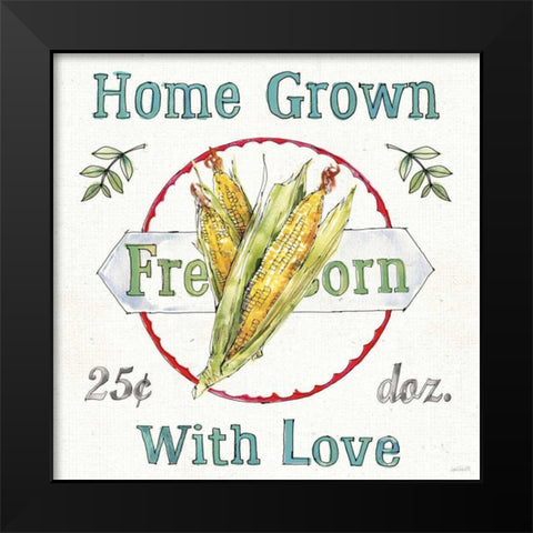 Veggie Market III Black Modern Wood Framed Art Print by Tavoletti, Anne