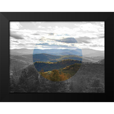 Bold Adventures VI v2 No Words Black Modern Wood Framed Art Print by Marshall, Laura