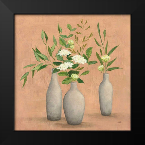 Natural Bouquet I Black Modern Wood Framed Art Print by Purinton, Julia