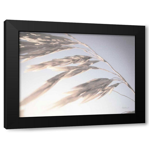 Windy Wheat Fields II Light Black Modern Wood Framed Art Print with Double Matting by Marshall, Laura
