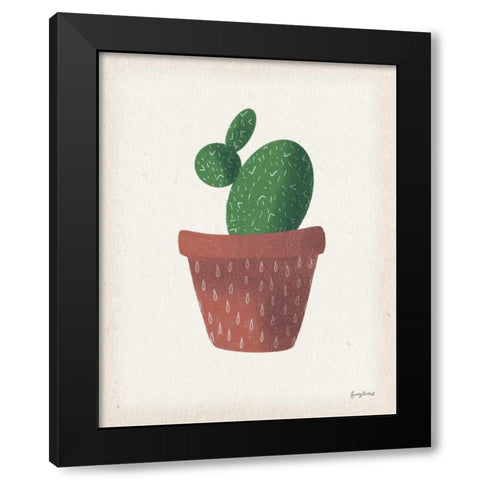 Greenhouse II Black Modern Wood Framed Art Print by Thorns, Becky