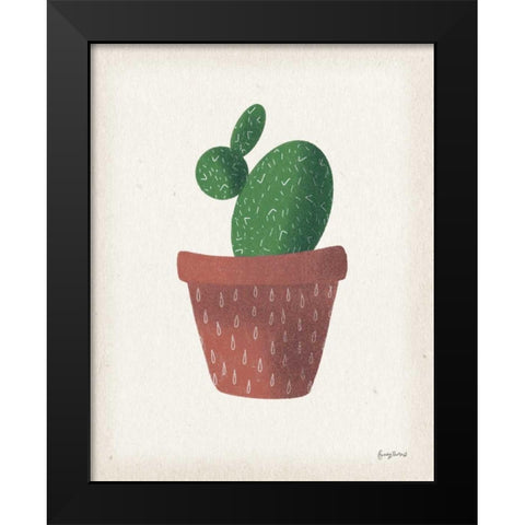 Greenhouse II Black Modern Wood Framed Art Print by Thorns, Becky