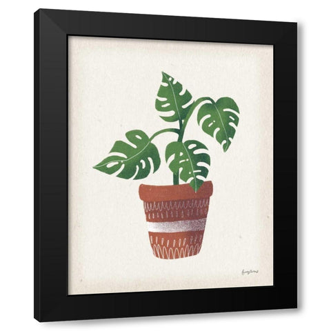 Greenhouse III Black Modern Wood Framed Art Print with Double Matting by Thorns, Becky