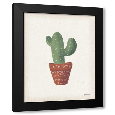 Greenhouse IV Black Modern Wood Framed Art Print with Double Matting by Thorns, Becky