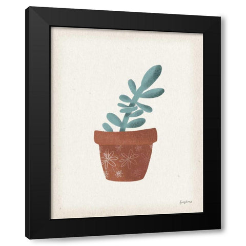 Greenhouse V Black Modern Wood Framed Art Print with Double Matting by Thorns, Becky