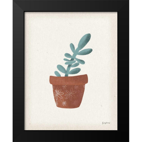Greenhouse V Black Modern Wood Framed Art Print by Thorns, Becky
