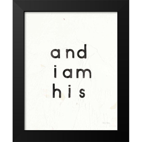 Words of Encouragement VIII Black Modern Wood Framed Art Print by Adams, Emily