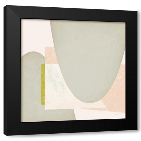 Blackbird Neutral Black Modern Wood Framed Art Print with Double Matting by Schick, Mike